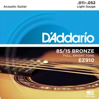 D'Addario EZ (11-52) 85/15 Bronze