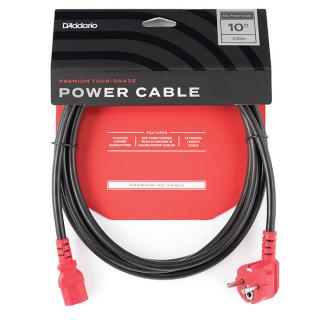 D'Addario IEC to F Plug Power Cable 3 m