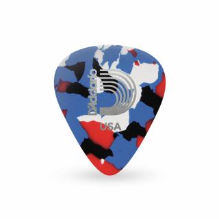 D'Addario Multi-Color Celluloid X-Heavy 1.25 mm