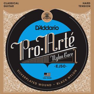 D'Addario Pro-Arte Hard Tension Black Nylon