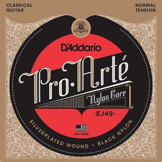 D'Addario Pro-Arte Normal Tension Black Nylon