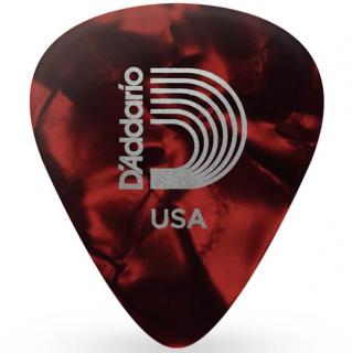 D'Addario Red Pearl Celluloid Heavy 1.00 mm