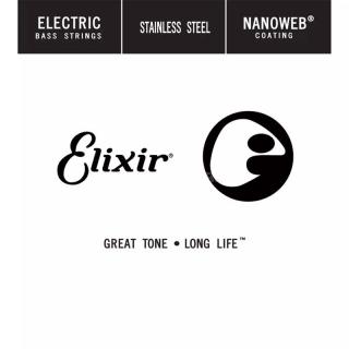 Elixir .045w NanoWeb Stainless Steel