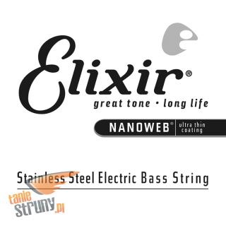 Elixir .100w NanoWeb Stainless Steel