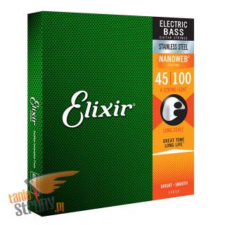 Elixir (45-100) NanoWeb Stainless Steel