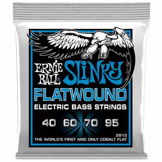 Ernie Ball (40-95) Slinky Flatwound Cobalt