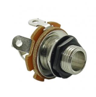 Gniazdo Gitarowe Boston Jack 6.3 MM Czarny