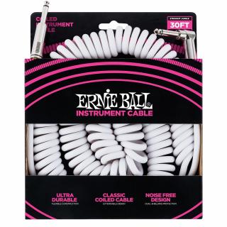 Kabel Ernie Ball 9.14 m Kręcony