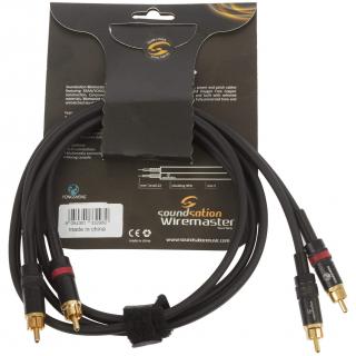 Kabel Soundsation Wiremaster 2 x RCA - 2 x RCA 1,5 m