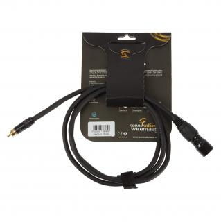 Kabel Soundsation Wiremaster RCA Męski - XLR Męski 1.5 m