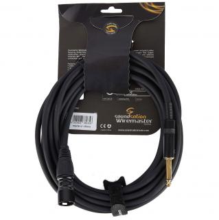 Kabel Soundsation Wiremaster XLR Męski - Jack 6.3 mm 5 m