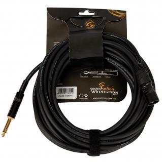 Kabel Soundsation Wiremaster XLR Męski - Jack TRS 6.3 mm 10 m