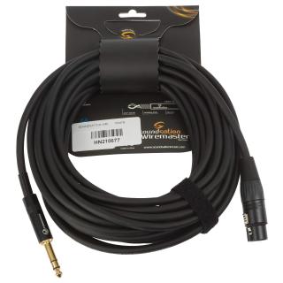 Kabel Soundsation Wiremaster XLR Żeński - Jack TRS 6.3 mm 10 m