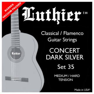 Luthier 35 Concert Dark Silver Medium to Hard Tension