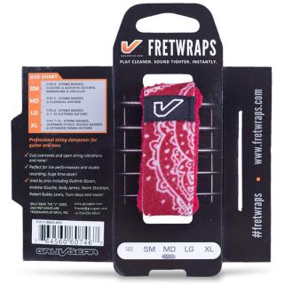 Opaska Tłumiąca Gruv Gear FretWraps Bandana Red Medium