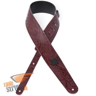 Pas skórzany burgund Planet Waves Paisley