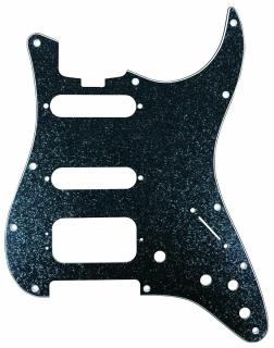 Pickguard do Gitar Elektrycznych typu ST Black Sparkle