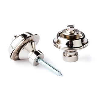 Straplok Dunlop Traditional Nickel Finish