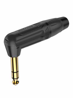Wtyk Kątowy Roxtone Jack Stereo 6.3 mm