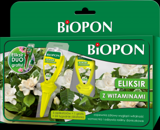 BIOPON eliksir z witaminami do roślin doniczkowych 35 ml 5+1 szt gratis
