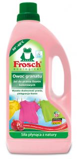 Frosch żel do prania tkanin kolorowych 1,5L OWOC GRANATU