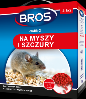Trutka - ziarno na myszy i szczury BROS 3 kg