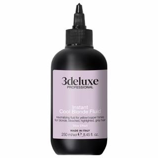 3DELUXE COOL BLONDE FLUID NEUTRALIZATOR ŻÓŁTYCH ODCIENI / TONÓW 250 ML