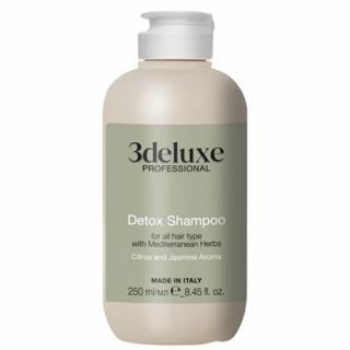 3DELUXE DETOX SHAMPOO SZAMPON OCZYSZCZAJĄCY EUKALIPTUS SZAŁWIA 250 ML
