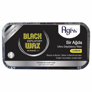 AGISS WOSK DO DEPILACJI W KOSTCE CARBON BLACK ULTRA DEPILATORY WAX 400g