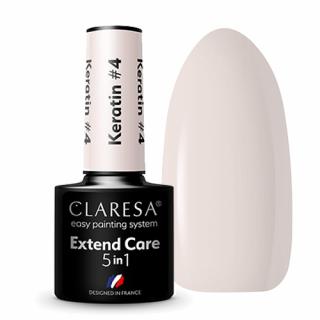 CLARESA KERATIN 4 BAZA POD LAKIER HYBRYDOWY EXTEND CARE 5W1 5G