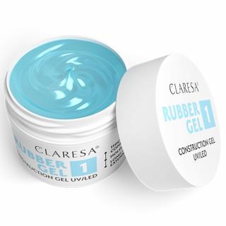 CLARESA RUBBER GEL 1 ŻEL BUDUJĄCY SAMOPOZIOMUJĄCY 12 G