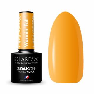 CLARESA WARMIN FALL 1 LAKIER HYBRYDOWY ŻÓŁTY MUSZTARDOWY 5 G