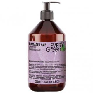 EVERY GREEN DAMAGED HAIR SZAMPON ODBUDOWUJĄCY WŁOSY ZNISZCZONE 500 ml