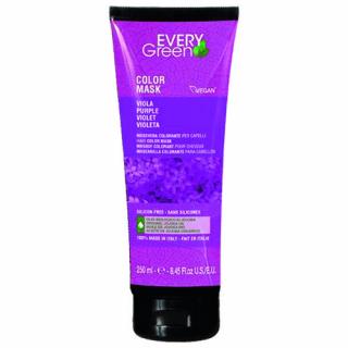 EVERY GREEN MASKA KOLORYZUJĄCA DO WŁOSÓW FIOLETOWA COLOR MASK PURPLE DO 12 MYĆ 250ML