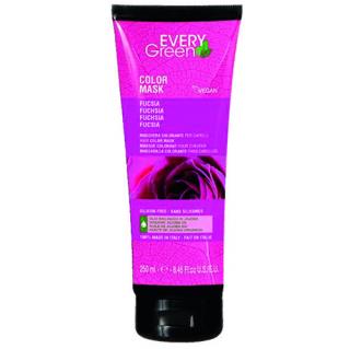 EVERY GREEN MASKA KOLORYZUJĄCA DO WŁOSÓW FUKSJA COLOR MASK FUCHSIA DO 12 MYĆ 250ML