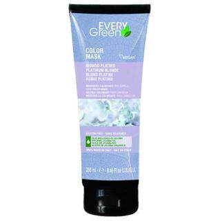 EVERY GREEN MASKA KOLORYZUJĄCA DO WŁOSÓW PLATYNOWY BLOND COLOR MASK PLATINUM BLONDE DO 12 MYĆ 250ML