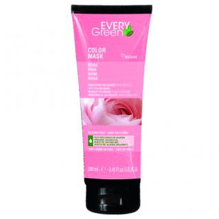 EVERY GREEN MASKA KOLORYZUJĄCA DO WŁOSÓW RÓŻOWA COLOR MASK PINK DO 12 MYĆ 250ML