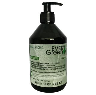 EVERY GREEN REBALANCING SEBUM BALANCE SZAMPON PRZECIW PRZETŁUSZCZANIU SIĘ VEGAN 500 ml