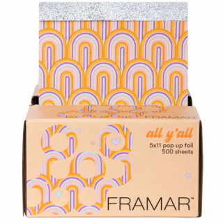 FRAMAR FOLIA ALUMINIOWA W PASKACH ALL Y'ALL 5X11 12,7x27,9 CM 500 SZTUK PU-500AY24