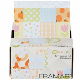 FRAMAR FOLIA ALUMINIOWA W PASKACH QUILTED 5X11 12,7 x 27,9 CM 500 SZTUK PU-500QLT