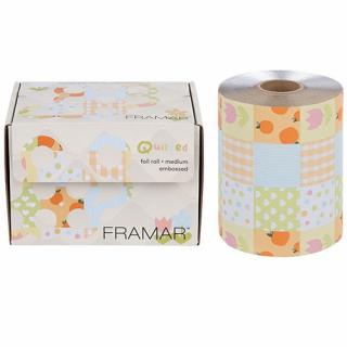 FRAMAR FOLIA ALUMINIOWA W ROLCE RYFLOWANA QUILTED 97,5M R-EMB-MQLT