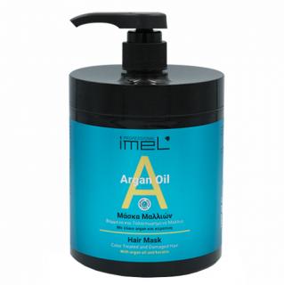 IMEL ARGAN OIL MASKA DO WŁOSÓW FARBOWANYCH Z OLEJKIEM ARGANOWYM 1000ML