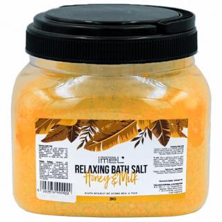 IMEL SÓL DO KĄPIELI MIÓD I MLEKO RELAXING BATH SALT HONEY  MILK 2000 G