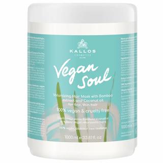 KALLOS WEGAN VEGAN SOUL MASKA DO WŁOSÓW NADAJĄCA OBJĘTOŚĆ VOLUMIZING 1000ML