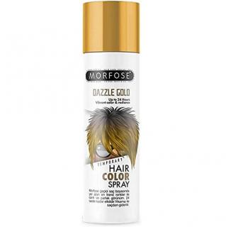 MORFOSE FANTASTIC SPRAY KOLORYZUJĄCY DO WŁOSÓW DAZZLE GOLD ZŁOTY 150 ML