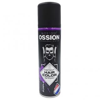 MORFOSE OSSION INSTANT HAIR COLOR SPRAY DO KOLORYZACJI AMETHYST PURPLE 150ML