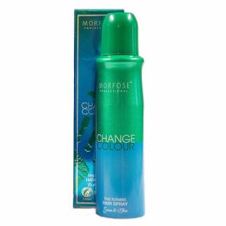 MORFOSE SPRAY KOLORYZUJĄCY TERMICZNY CHANGE COLOR GREEN-BLUE 150ML