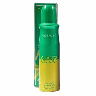 MORFOSE SPRAY KOLORYZUJĄCY TERMICZNY CHANGE COLOR GREEN-YELLOW 150ML