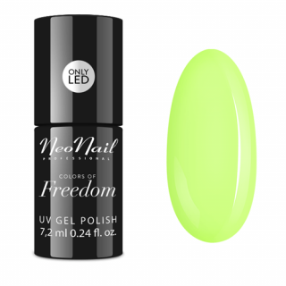 NEONAIL COLORS OF FREEDOM LAKIER HYBRYDOWY 7,2 ML - FIGHT FOR IT 6180-7