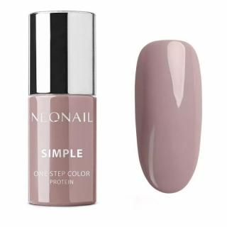 NEONAIL SIMPLE ONE STEP COLOR PROTEIN LAKIER HYBRYDOWY 7,2 ML - HAPPY 8078-7